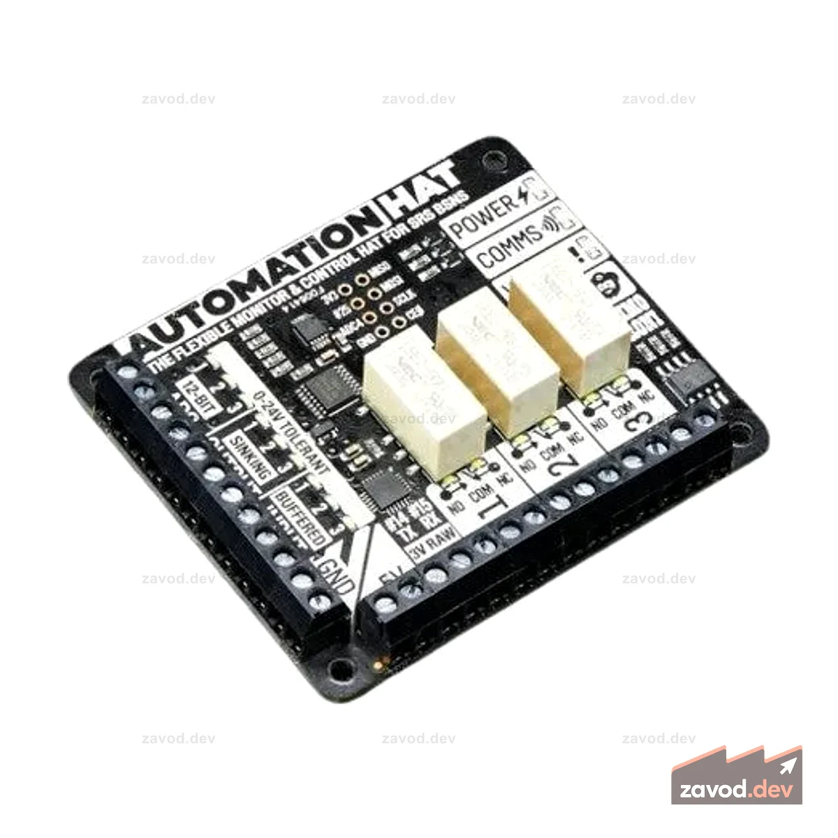 Adafruit Pimoroni Automation HAT для Raspberry Pi | Код: 3289