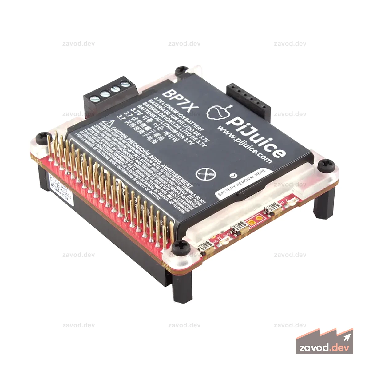 PiJuice — портативная силовая платформа для любого Raspberry Pi