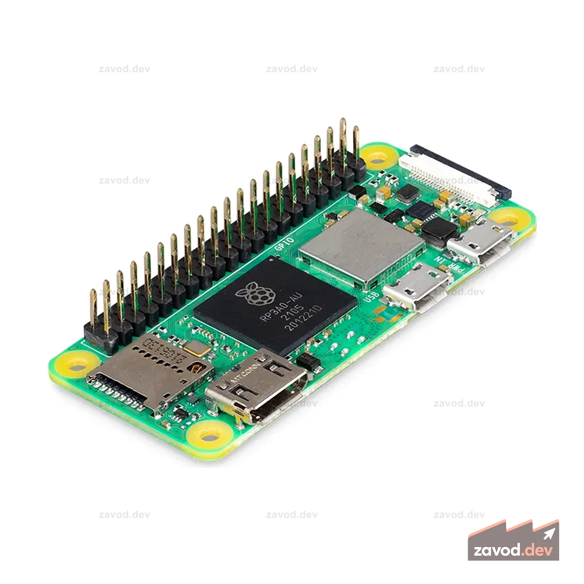 Raspberry Pi® Zero 2 WH (с разъемом)