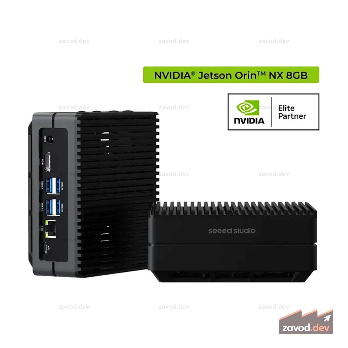 reComputer J4011 — компьютер Edge AI с NVIDIA® Jetson™ Orin™ NX 8 ГБ в суперрежиме НЕ поддерживается)