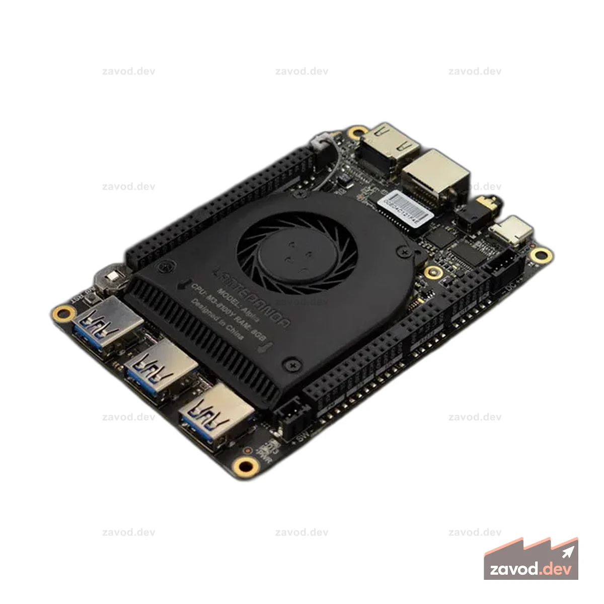 LattePanda 2 Alpha 800s — карманный мощный одноплатный компьютер с ОС Windows/Linux (8 ГБ ОЗУ)