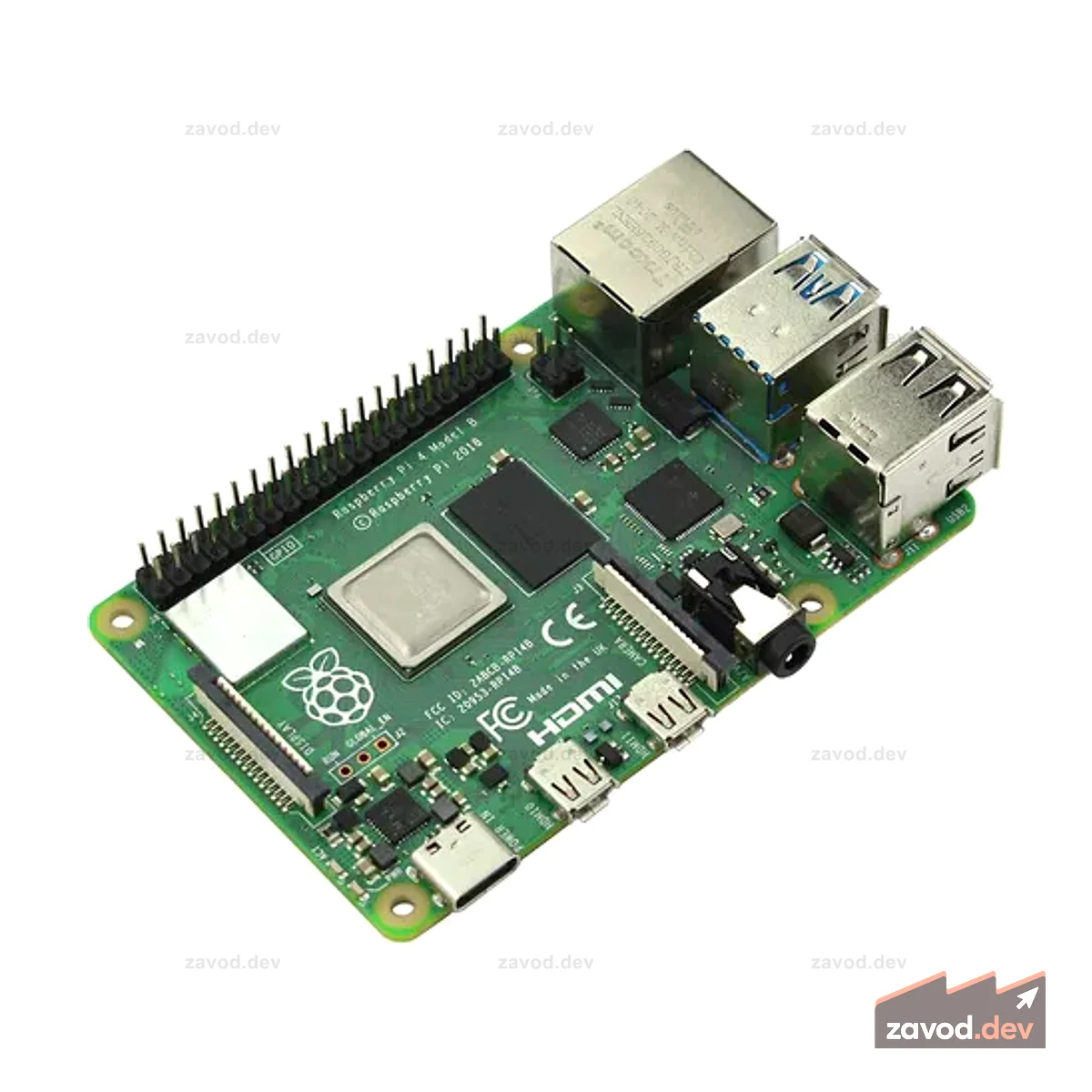 Raspberry Pi 4 Model B 4 ГБ: раскройте мощь SBC!