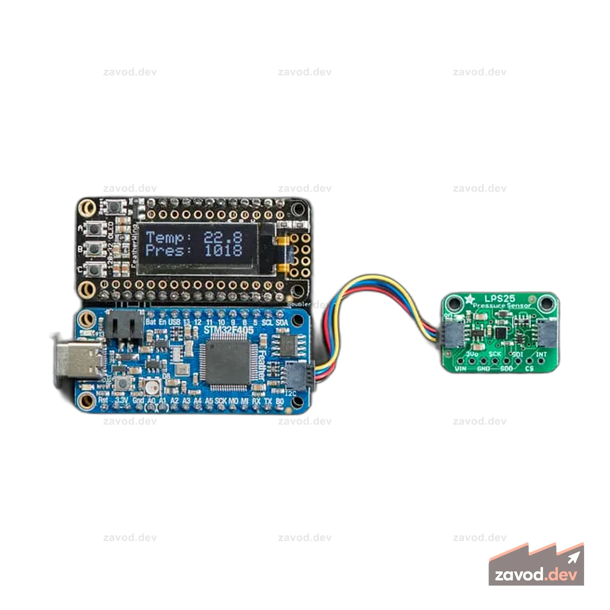 Датчик давления Adafruit LPS25 — STEMMA QT / Qwiic