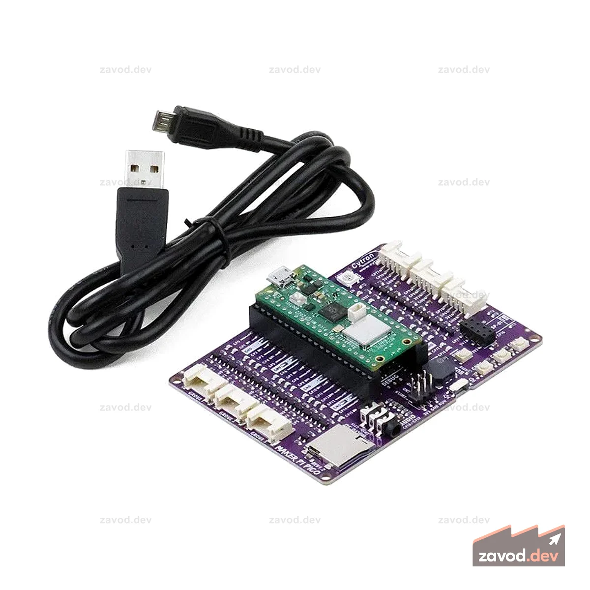 База Maker Pi Pico с Pico WH: упрощение Pi Pico для начинающих