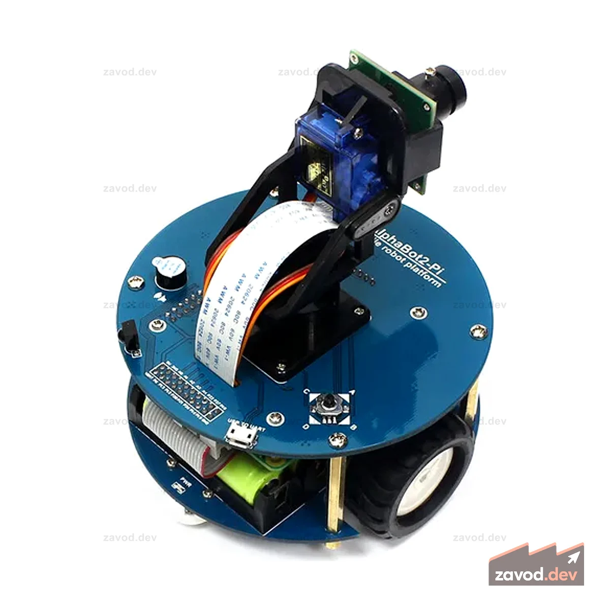Комплект для сборки робота AlphaBot2 для Raspberry Pi 3 Model B