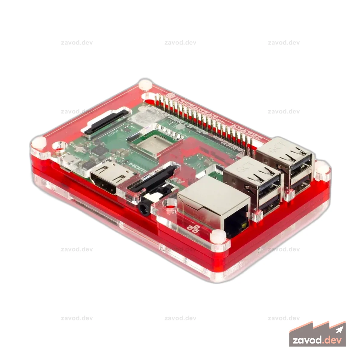 Pibow 3 B+ Coupé (Raspberry Pi 3 B+, 3, 2) - Купе Флотилия
