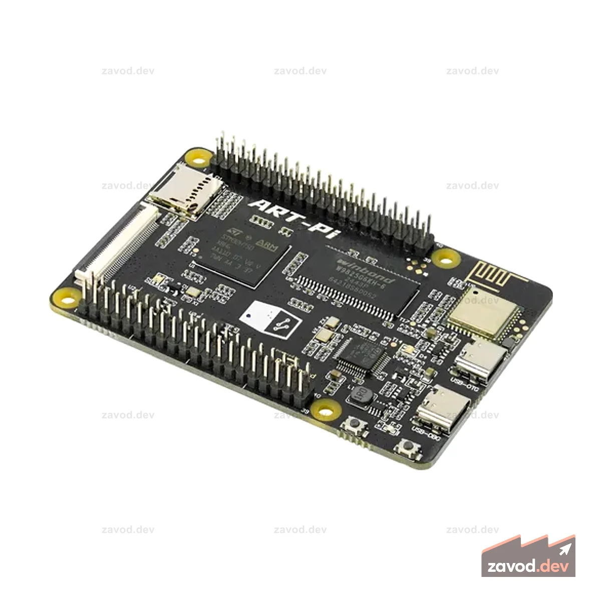 Раскройте творческий потенциал с помощью макетной платы ART-Pi STM32H750!