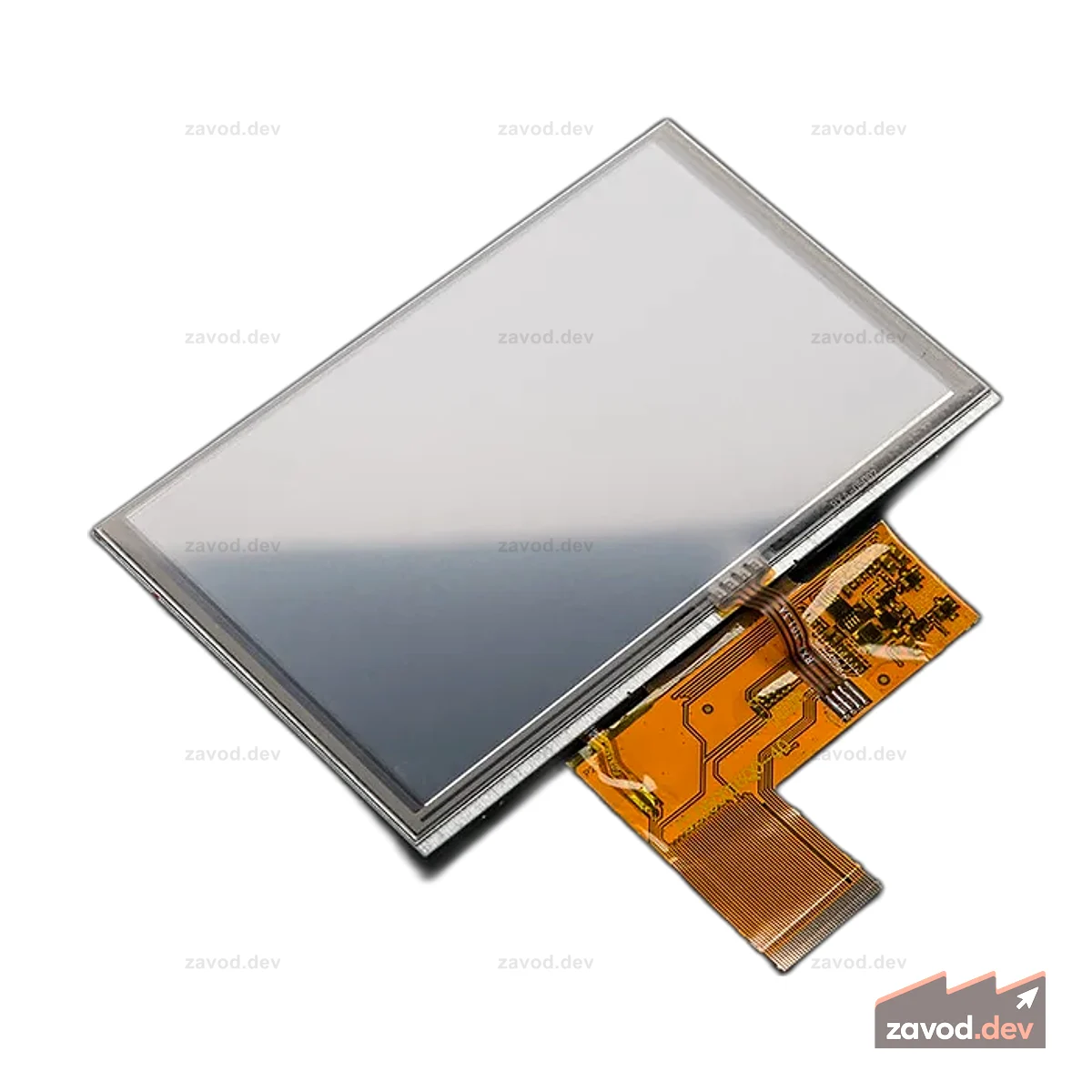5,0-дюймовый 40-контактный TFT-дисплей — 800x480 с резистивным сенсорным экраном