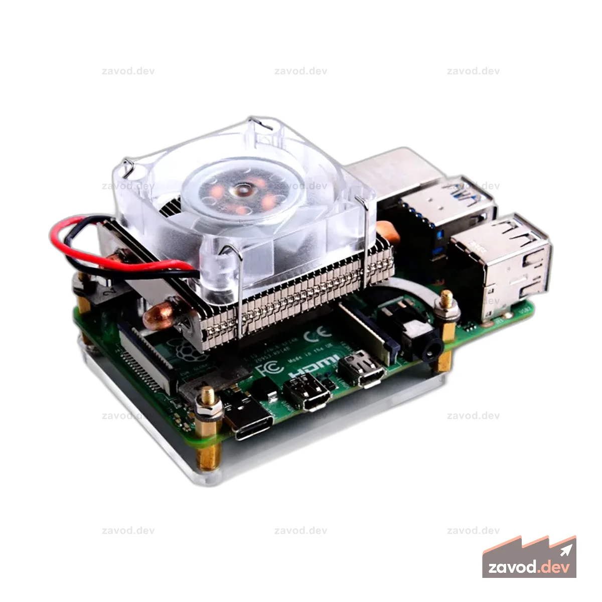 Процессор для Raspberry Pi 3B/3B+/4B