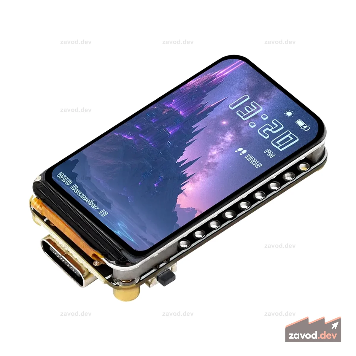 ESP32-S3 Плата разработки с ЖК-дисплеем IPS 1,47 дюйма (172x320)