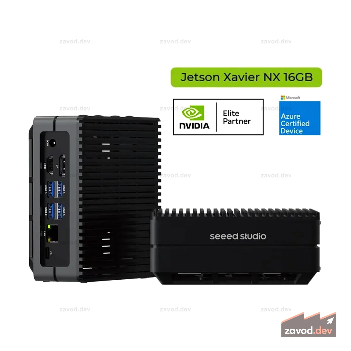 reComputer J2022 — компьютер Edge AI с NVIDIA® Jetson Xavier™ NX 16 ГБ