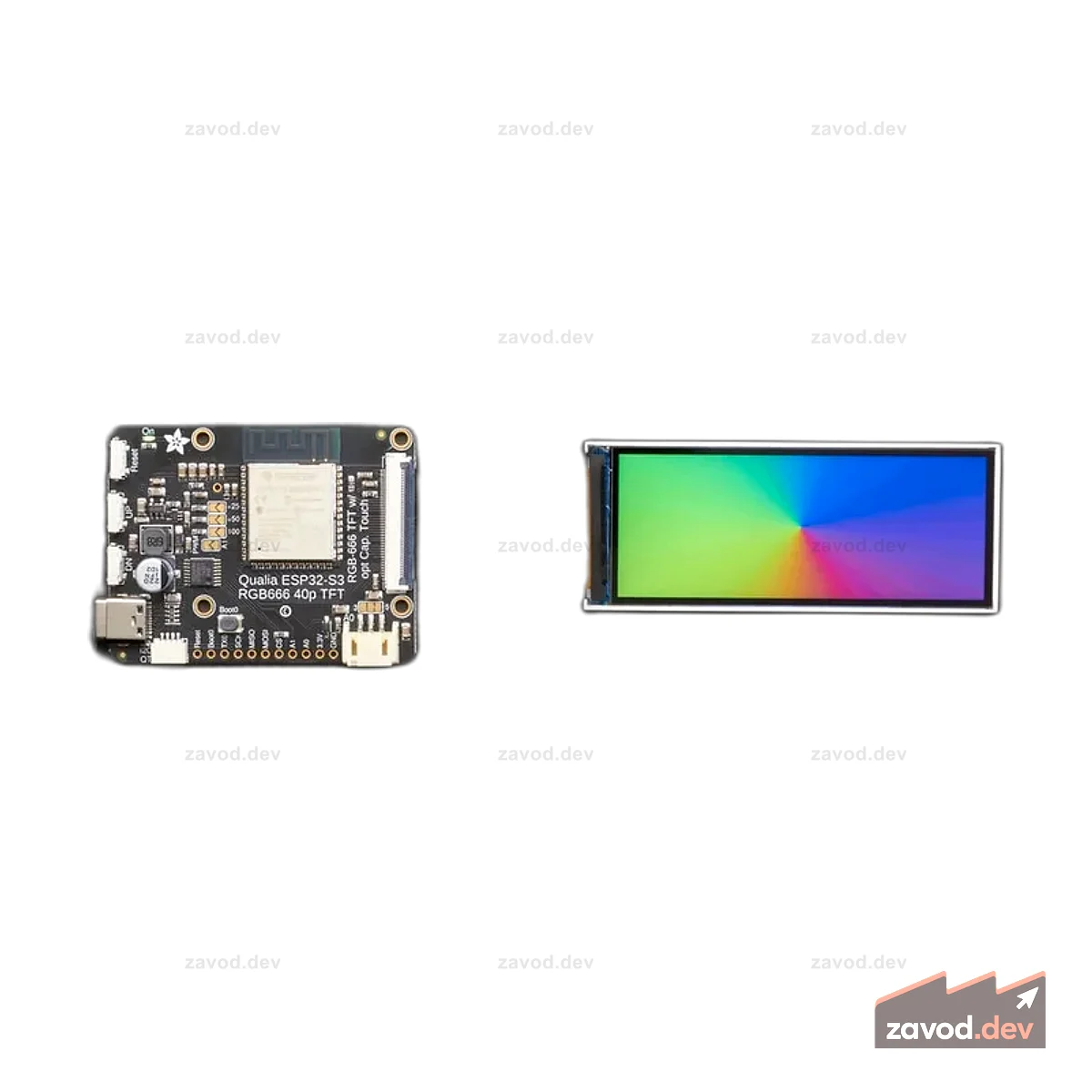 Прямоугольный RGB TTL TFT-дисплей — 3,2 дюйма, 320 x 820, без сенсорного экрана — TL032FWV01-I1440A
