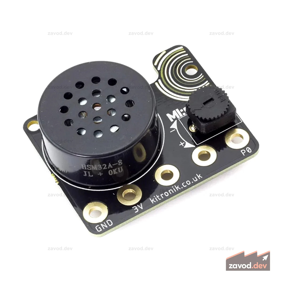 Китроник МИ:плата звукового динамика для BBC microbit V2