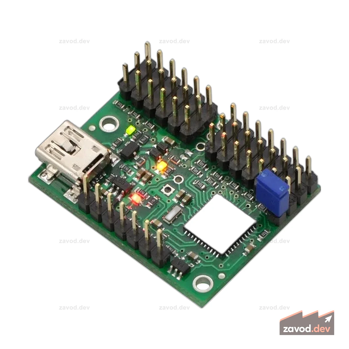 Mini Maestro 12-канальный USB сервоконтроллер (в сборе)