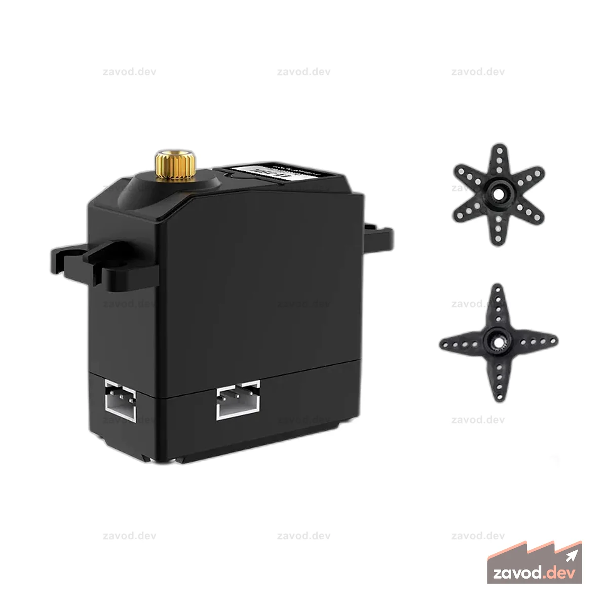 Hiwonder HTS-25L Сервопривод с последовательной шиной и 3 разъемами, высокий крутящий момент