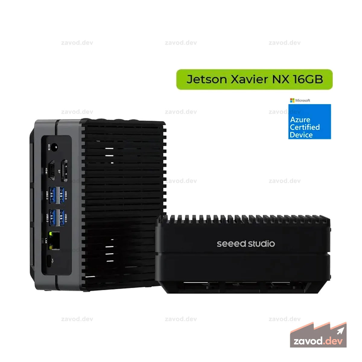 reComputer J2022-Edge AI-устройство с модулем Jetson Xavier NX 16 ГБ