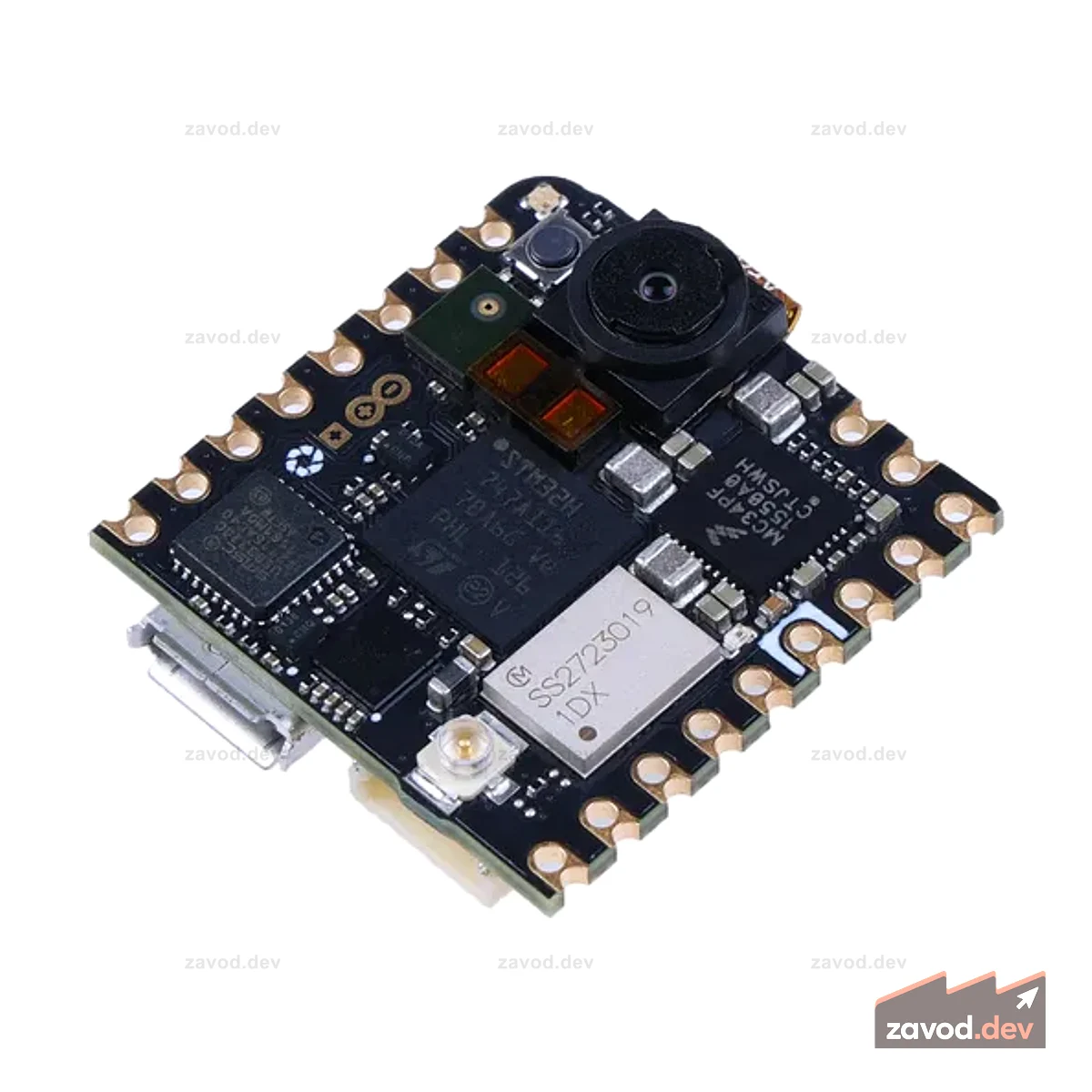 Arduino Nicla Vision — Dual Arm® Cortex® M7/M4, крипточип NXP SE050C2
