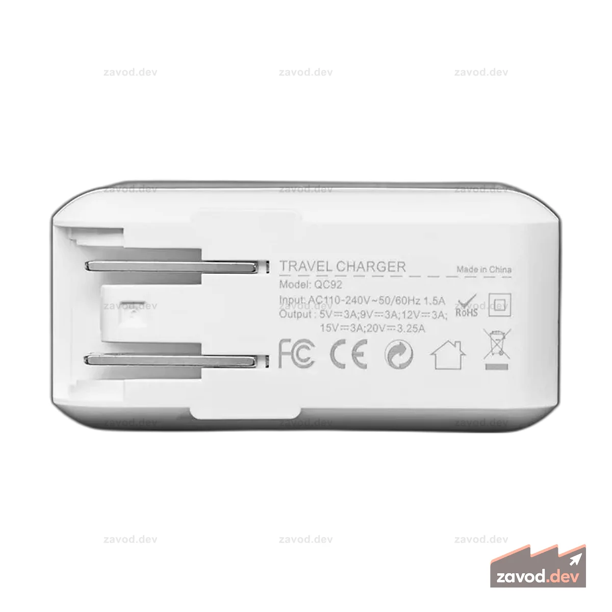 Кабель USB Type C 3.1 PD с цилиндрическим разъемом 5,5 мм - выход 15 В, 5 А, длина 1,2 м, с E-Mark