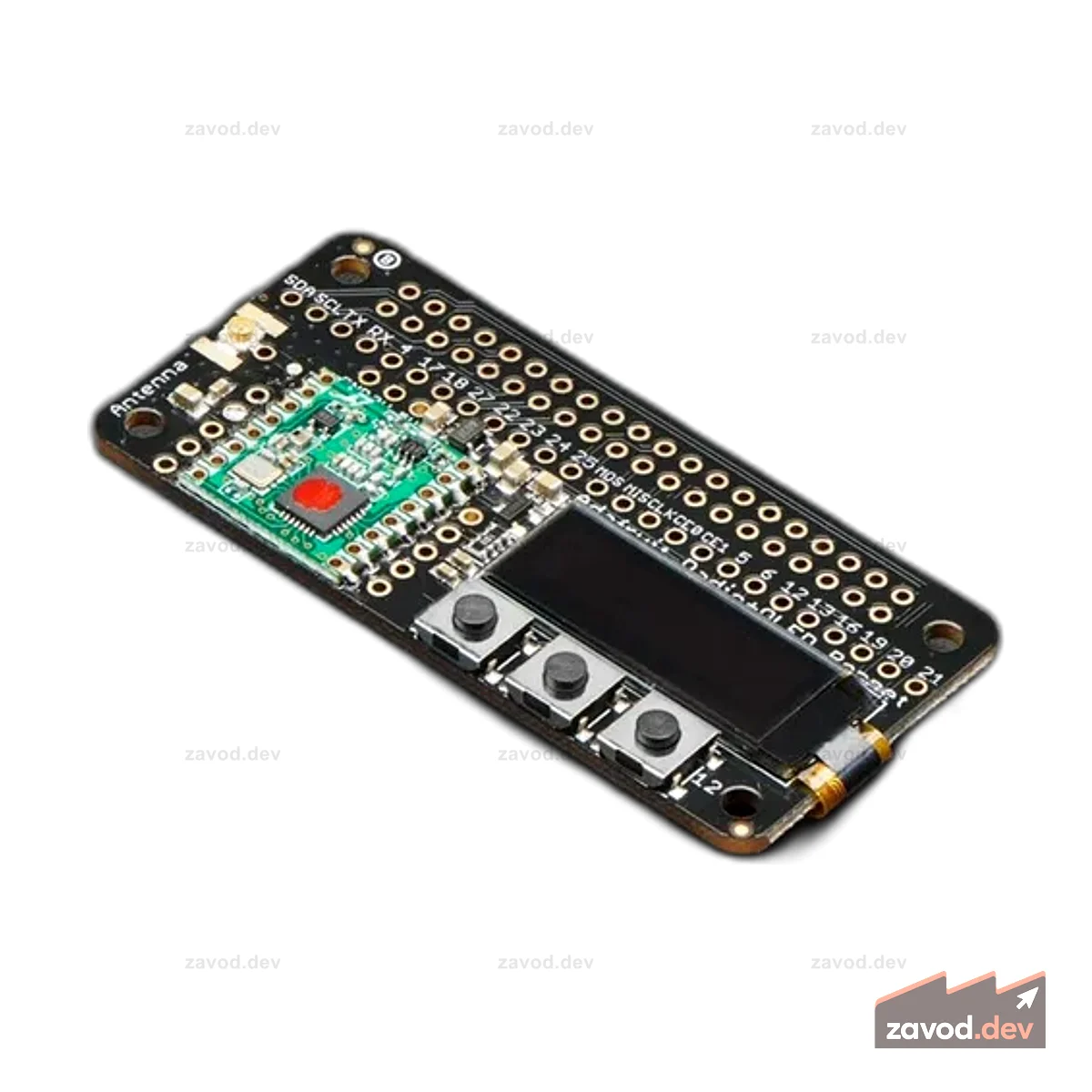 Капот радиопередатчика Adafruit RFM69HCW - 433 МГц - RadioFruit