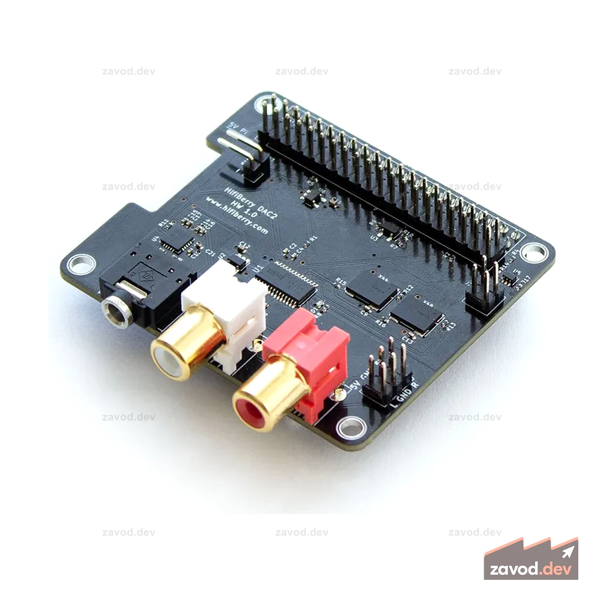 HiFiBerry DAC2 Pro, звуковая карта для Raspberry Pi