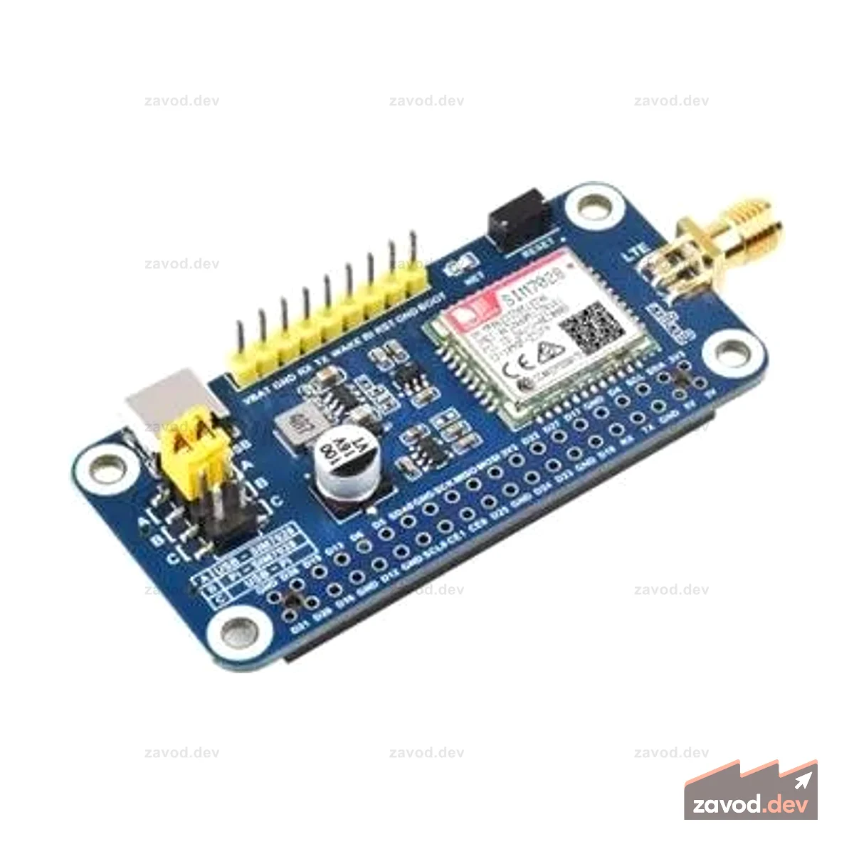 WVS SIM7028 IOT HAT FOR RASP PI