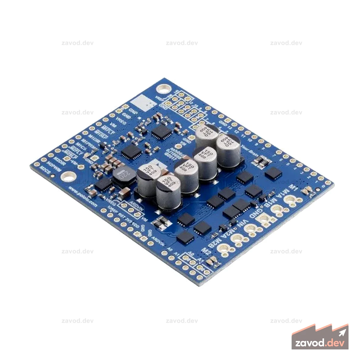 Pololu Dual G2 Мощный драйвер двигателя 18v18 Shield для Arduino