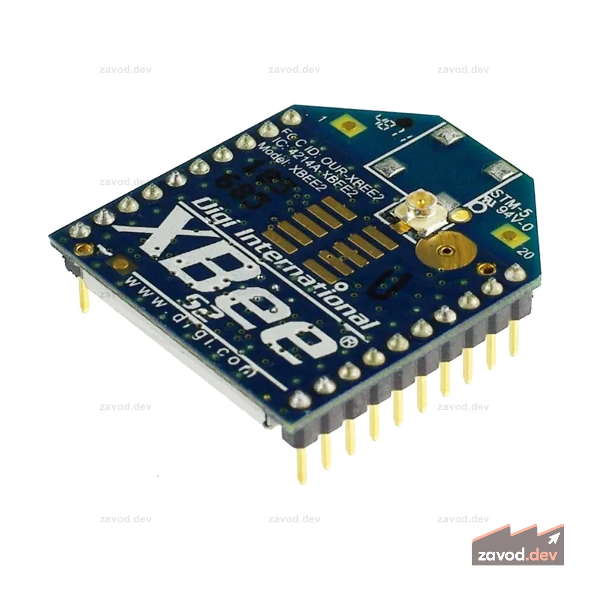 Соединение XBee 2 мВт U.FL — серия 2 (ZigBee Mesh)
