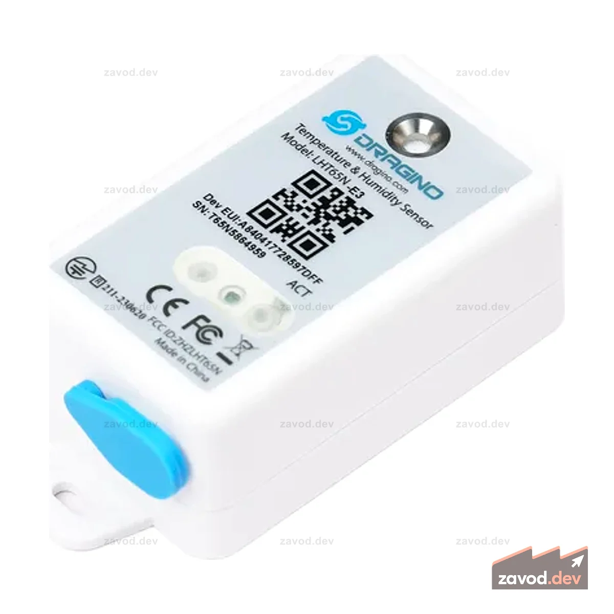 LHT65N Датчик температуры и влажности LoRaWAN - 868 МГц