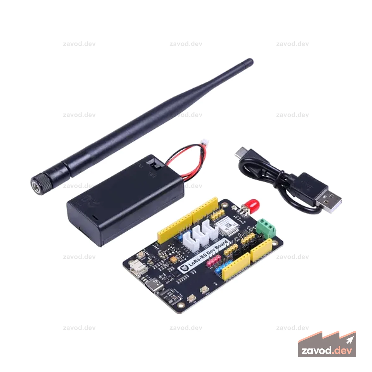 Комплект разработчика Wio-E5-LE — STM32WLE5JC, встроенные ARM Cortex-M4 и SX126x, поддержка LoRaWAN на EU868 и US915