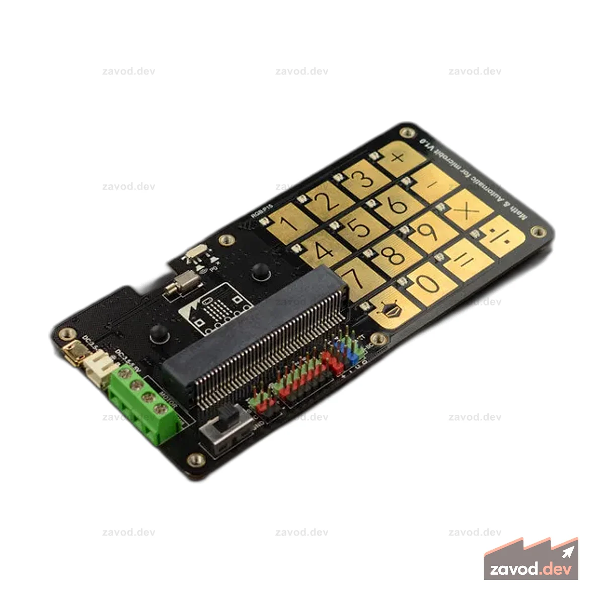 micro:Touch Keyboard — математическая и автоматическая сенсорная клавиатура для micro:bit
