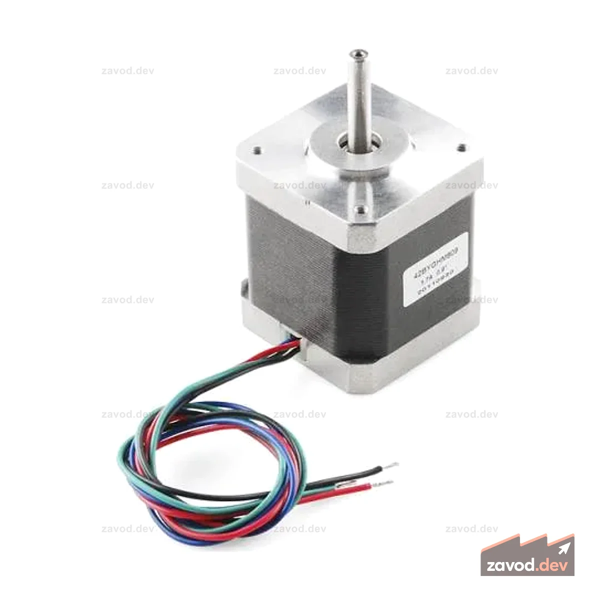 Шаговый двигатель - NEMA-17 - 48 мм - 42BYGHM809