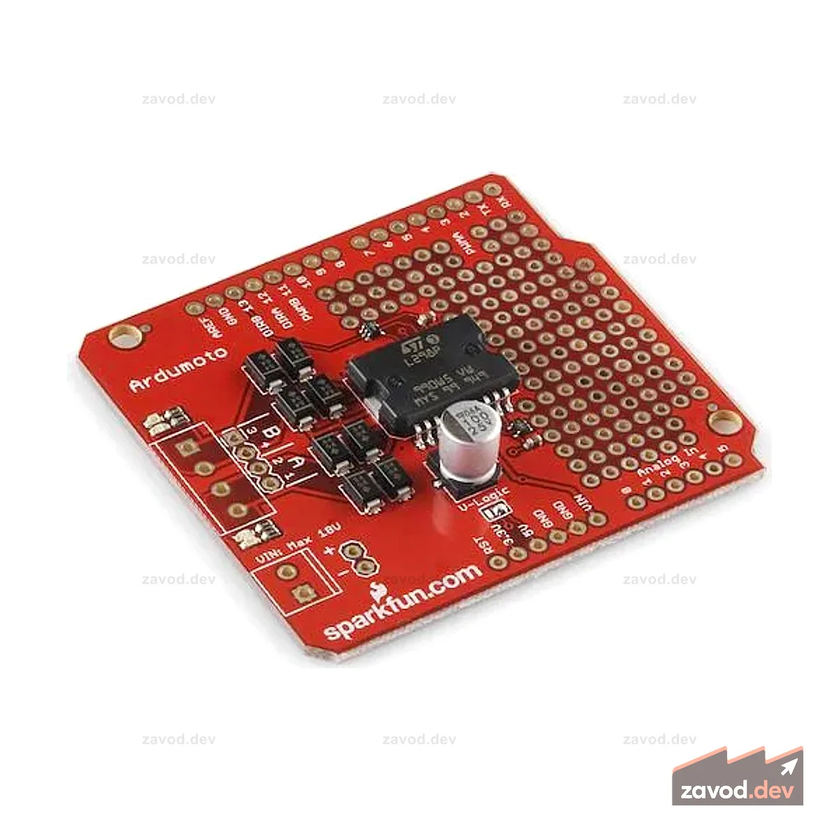 SparkFun Ardumoto - Щиток драйвера двигателя