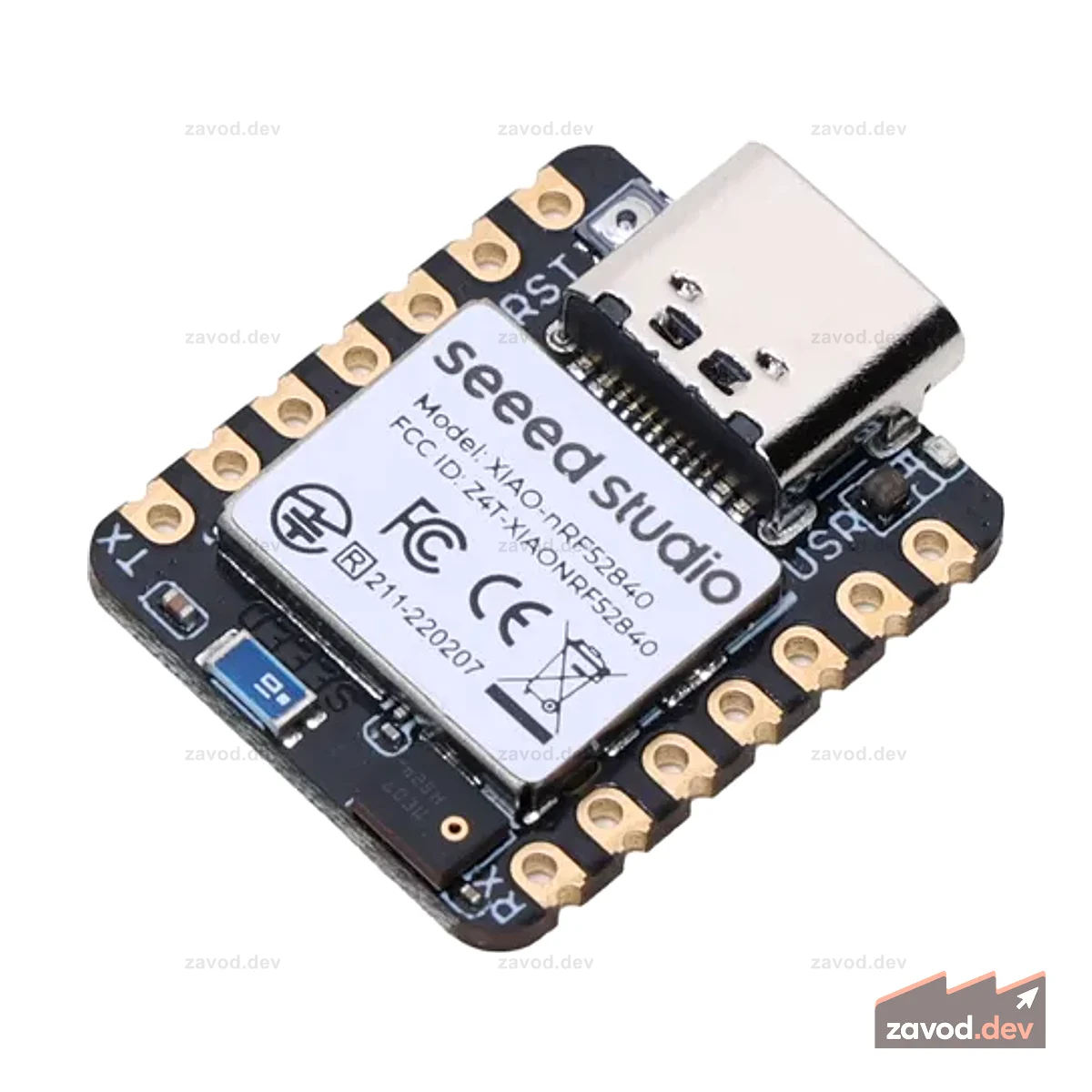Seeed Studio XIAO nRF52840 Sense — TinyML/TensorFlow Lite — IMU/микрофон — Bluetooth5.0