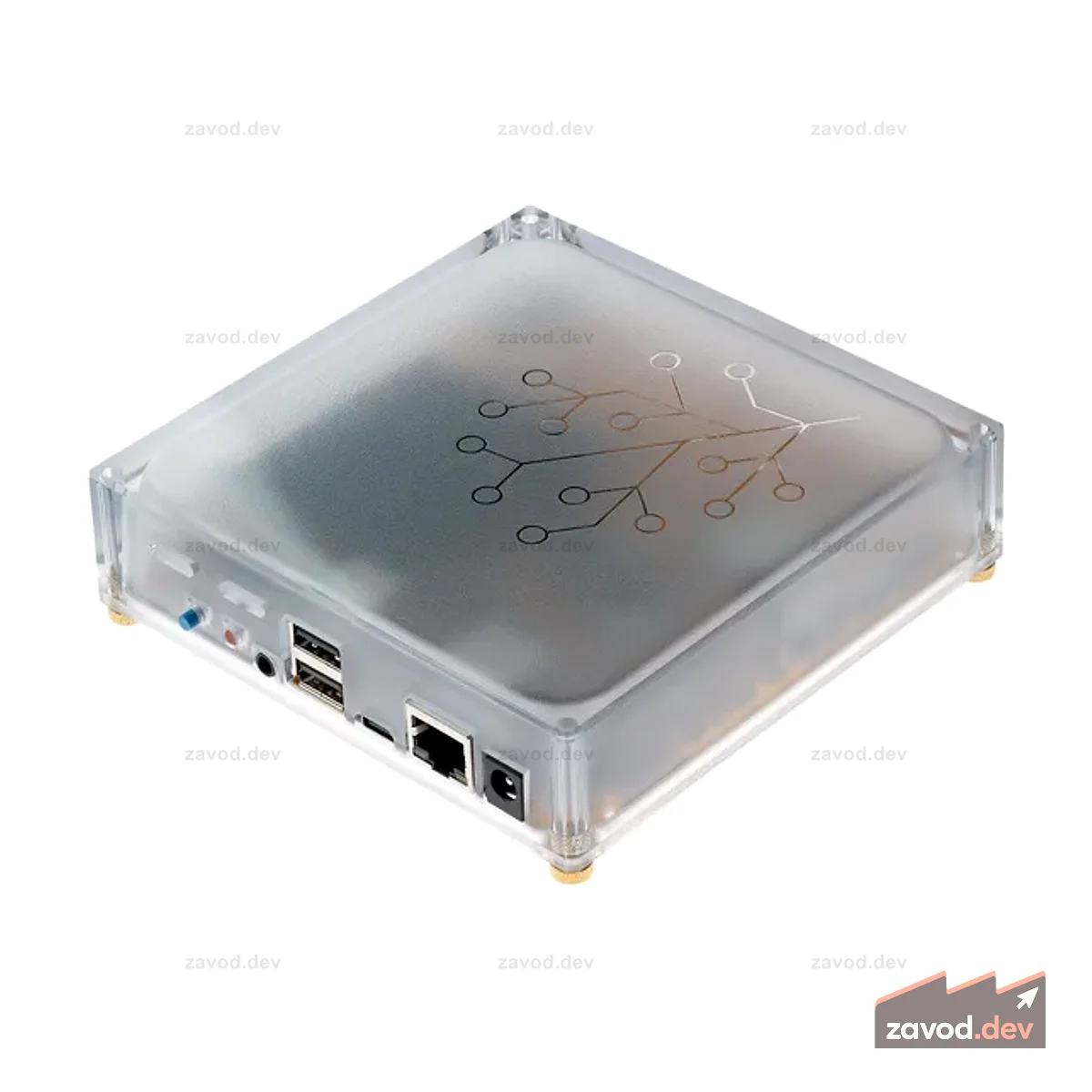 Желтый комплект домашнего помощника с возможностью выбора CM5/CM4, SSD, панелью, датчиком и приводом
