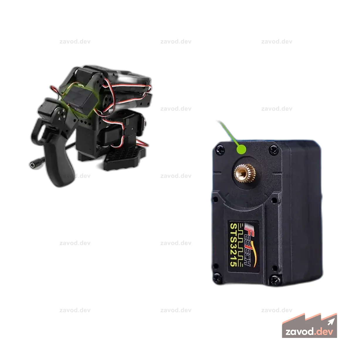 Feetech ST3215 C001 Сервопривод 7,4 В, передаточное число 1:345