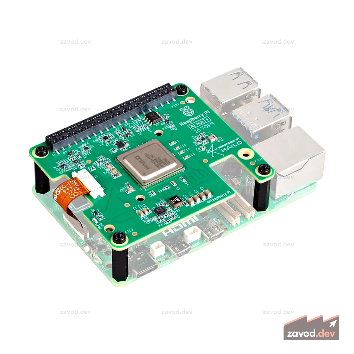 Raspberry Pi AI HAT+ 13 TOPS
