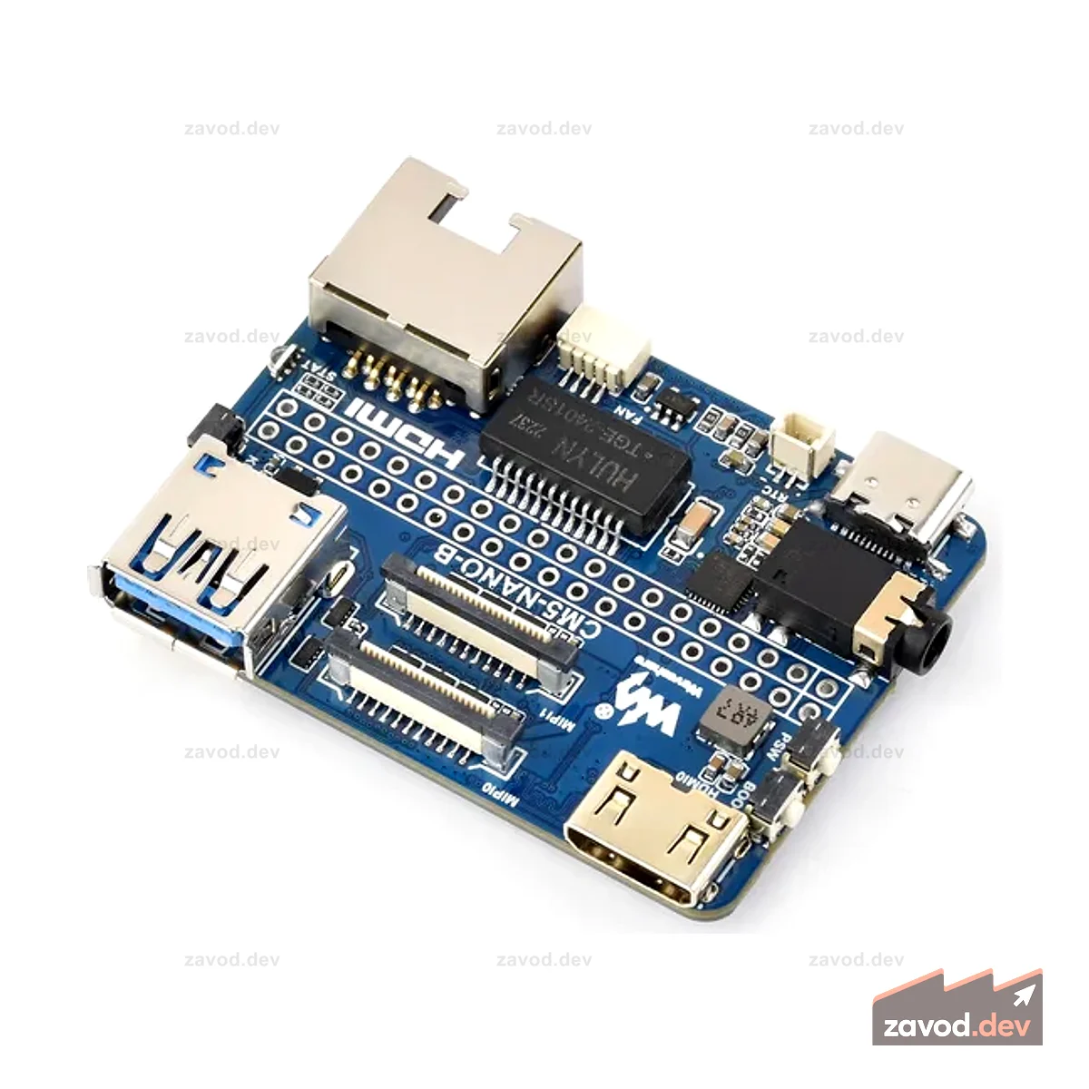 Вычислительный модуль Raspberry Pi 5 Nano Base Board (B) – форм-фактор CM5