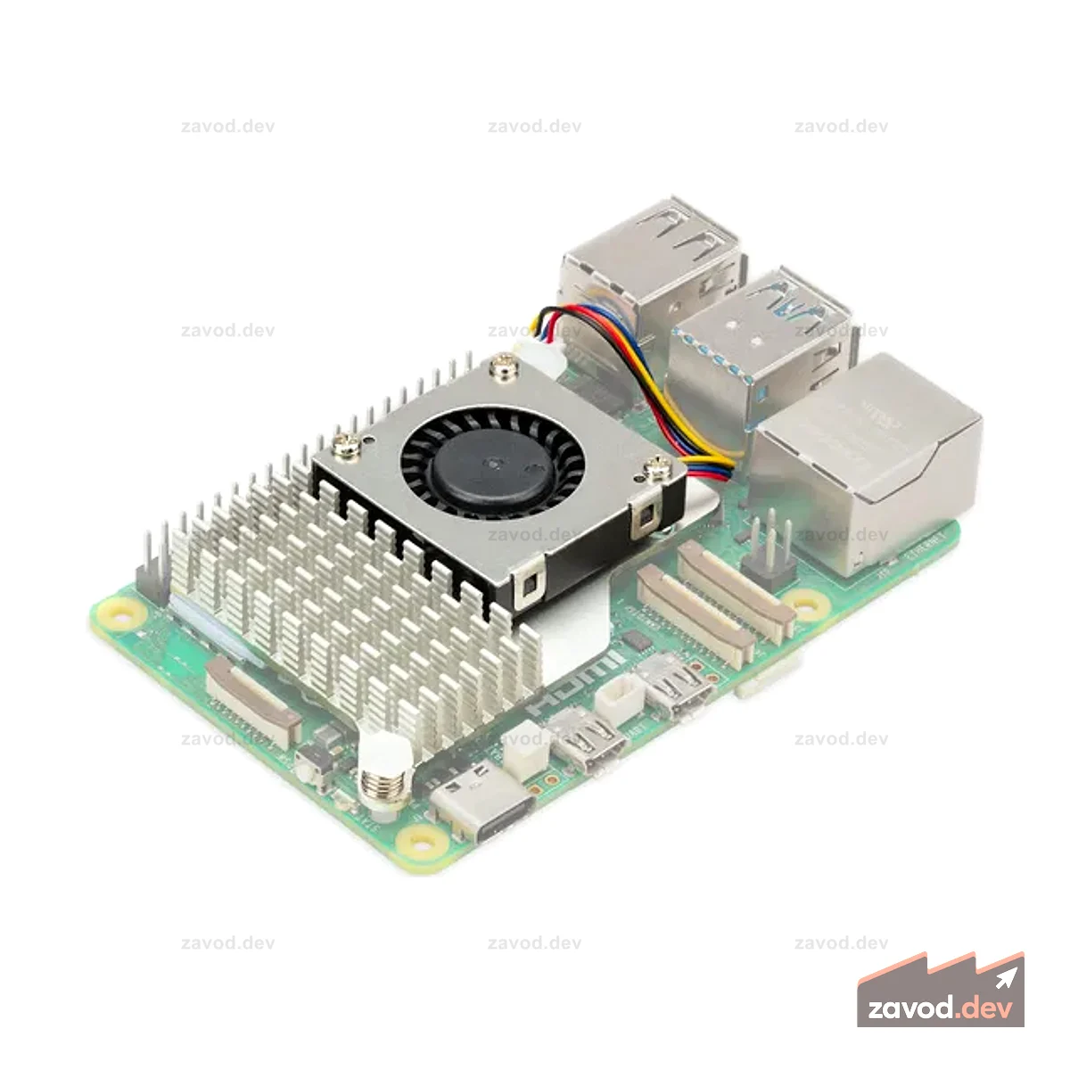Официальный активный кулер Raspberry Pi