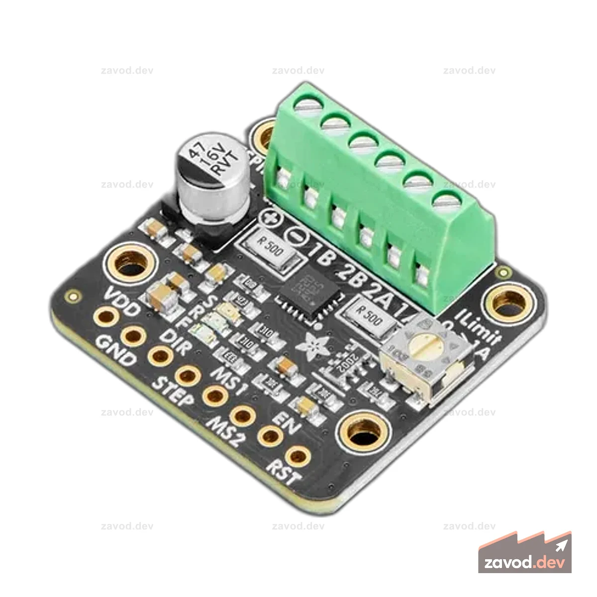 Коммутационная плата драйвера шагового двигателя Adafruit STSPIN220