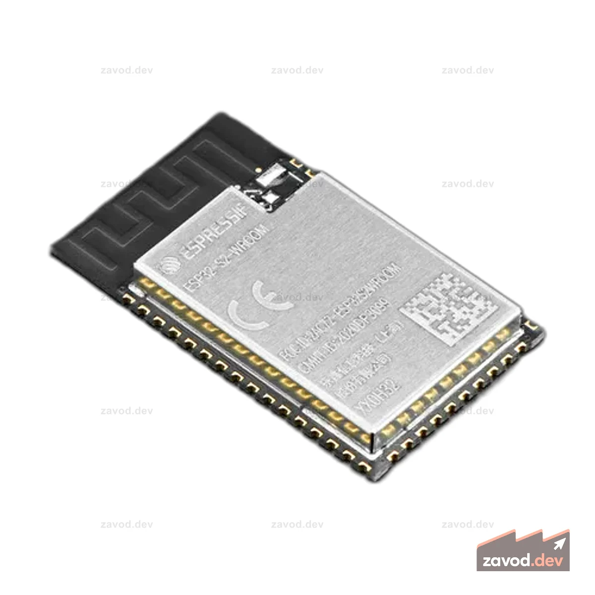 Модуль ESP32-S2 WROOM с антенной на печатной плате — флэш-память 4 МБ и без флэш-памяти PSRAM 4 МБ