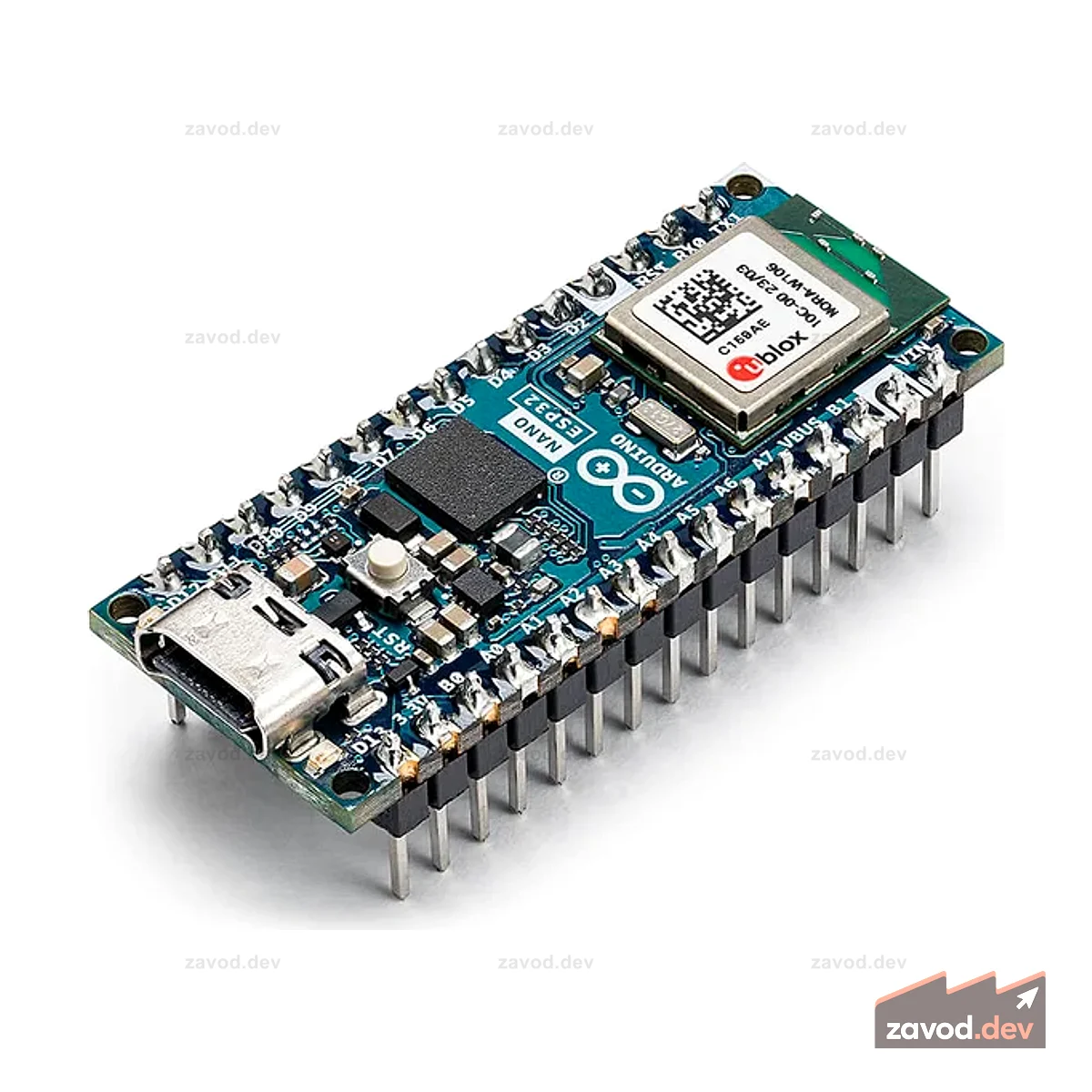Arduino Nano ESP32 с разъемами