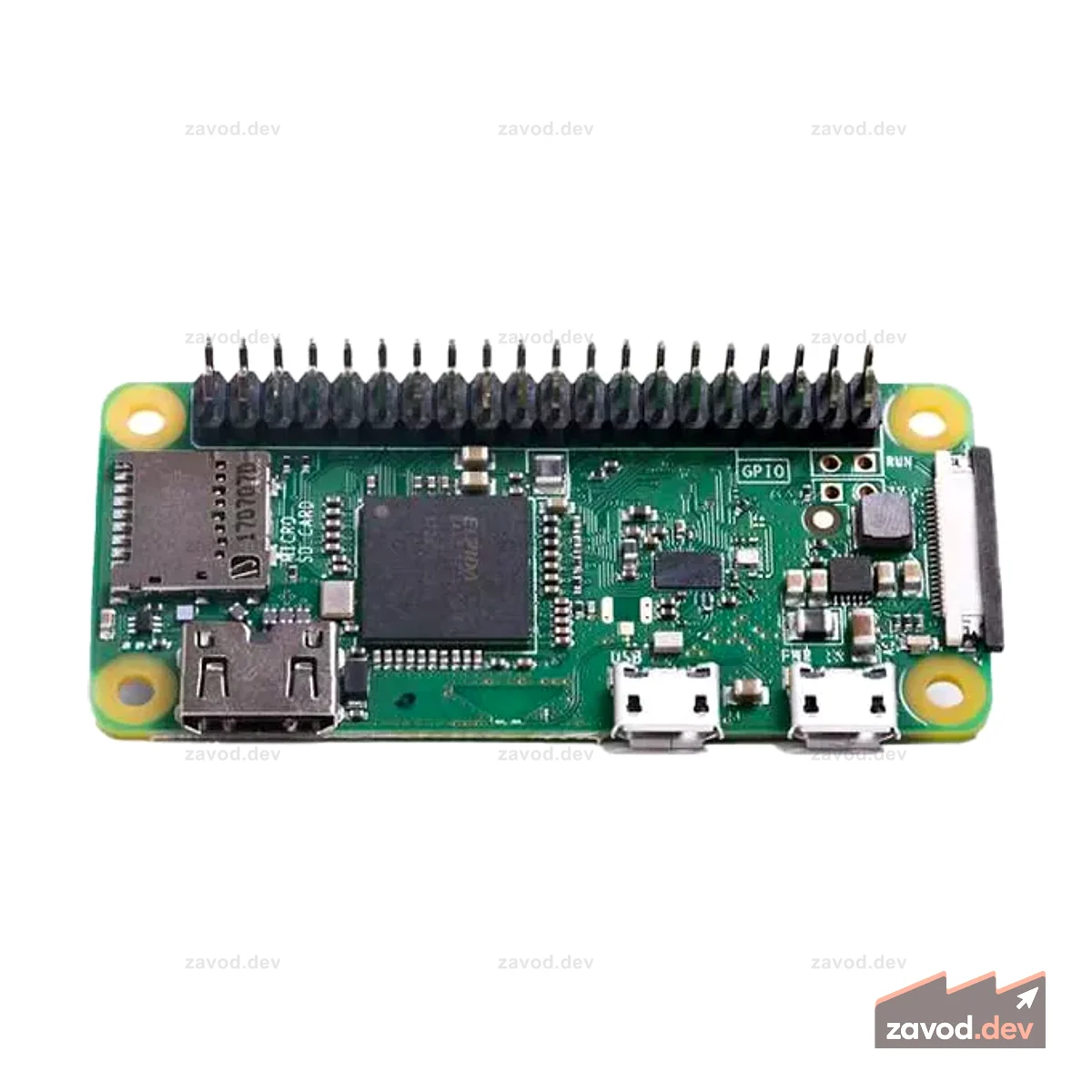 Raspberry Pi Zero WH, Wi-Fi/Bluetooth 4.1, Bluetooth с низким энергопотреблением