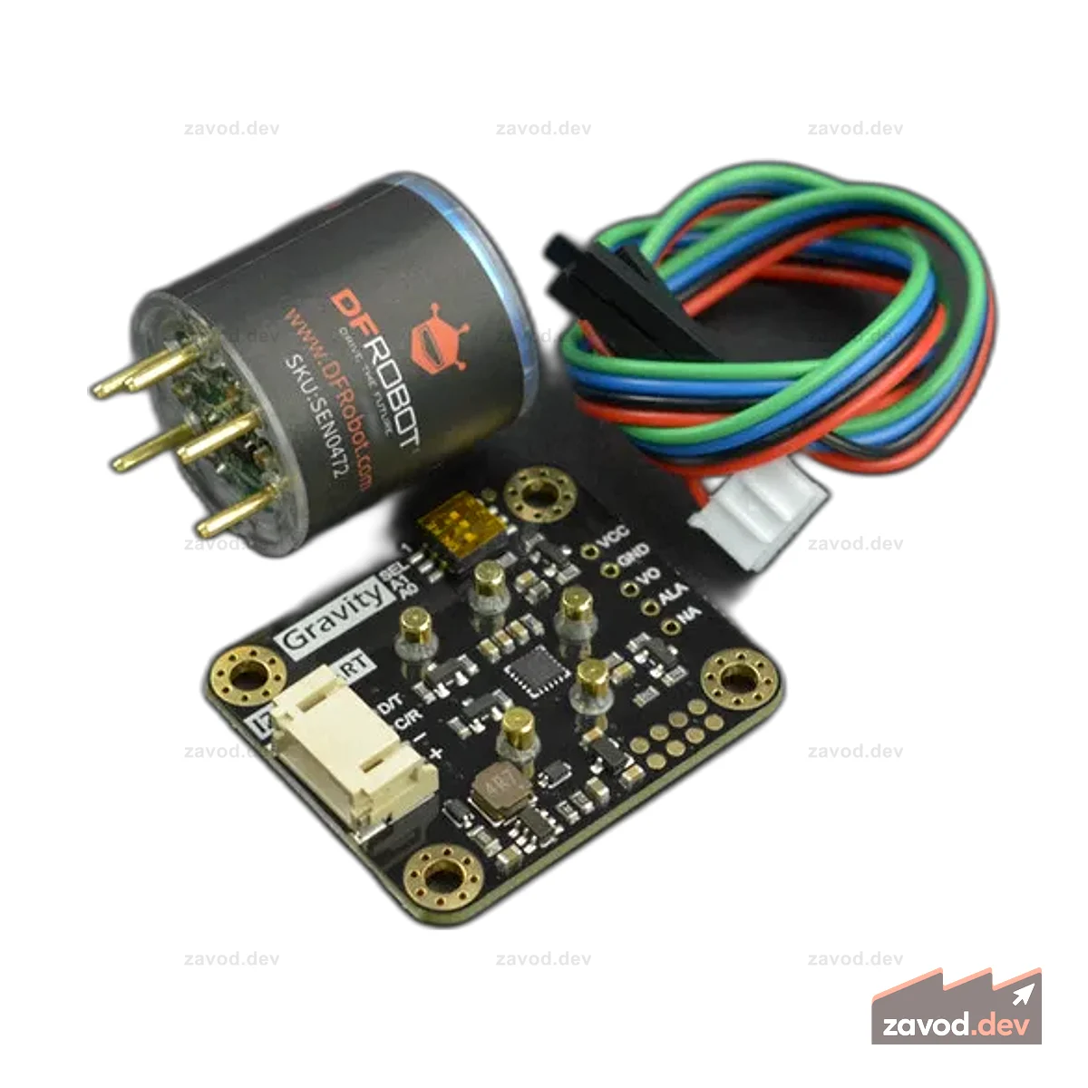 Гравитация: Датчик O3 (калиброванный) - I2C и UART