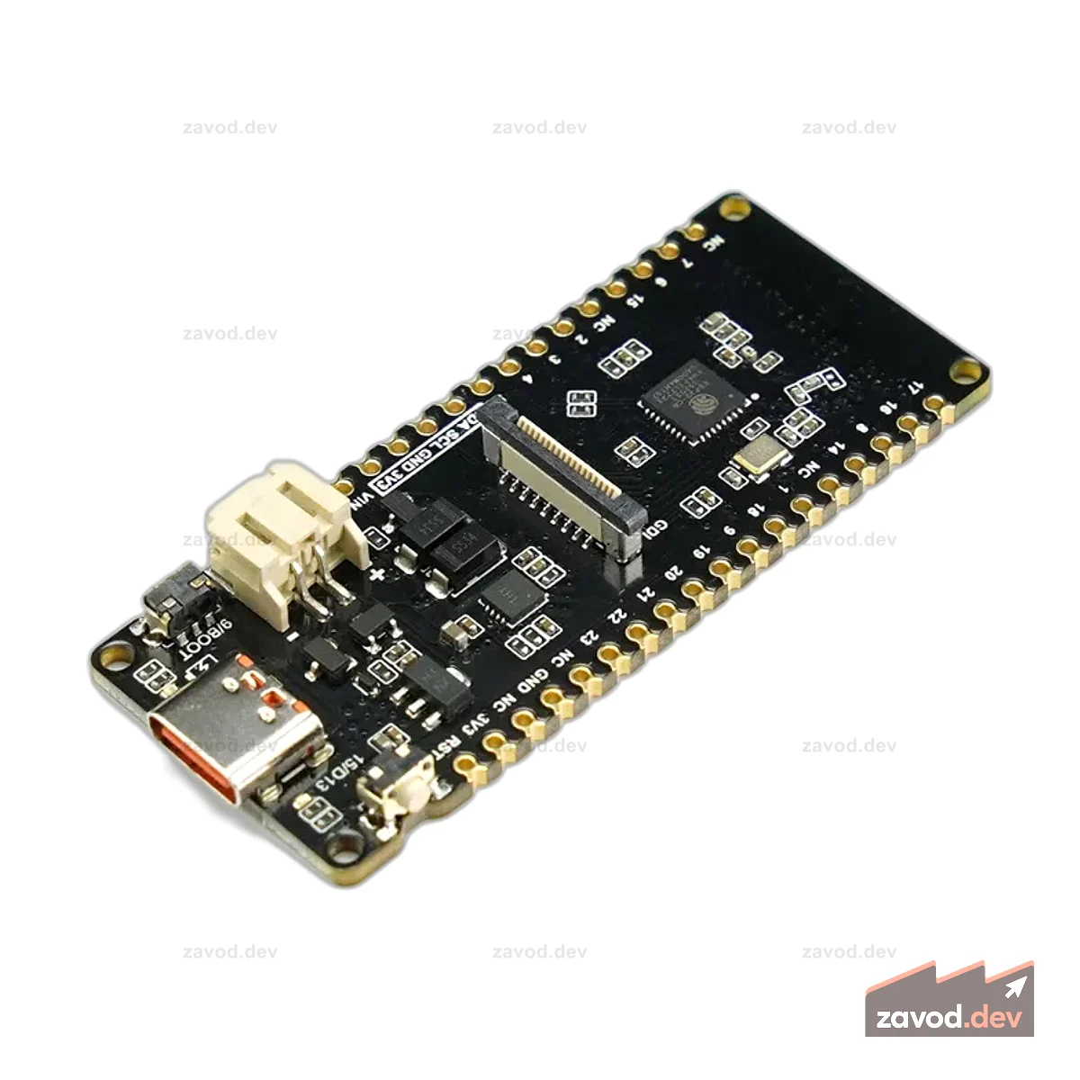 DFRobot FireBeetle 2 ESP32 C6 Плата для разработки Интернета вещей — поддерживает Wi-Fi 6, Bluetooth 5, питание от солнечной батареи