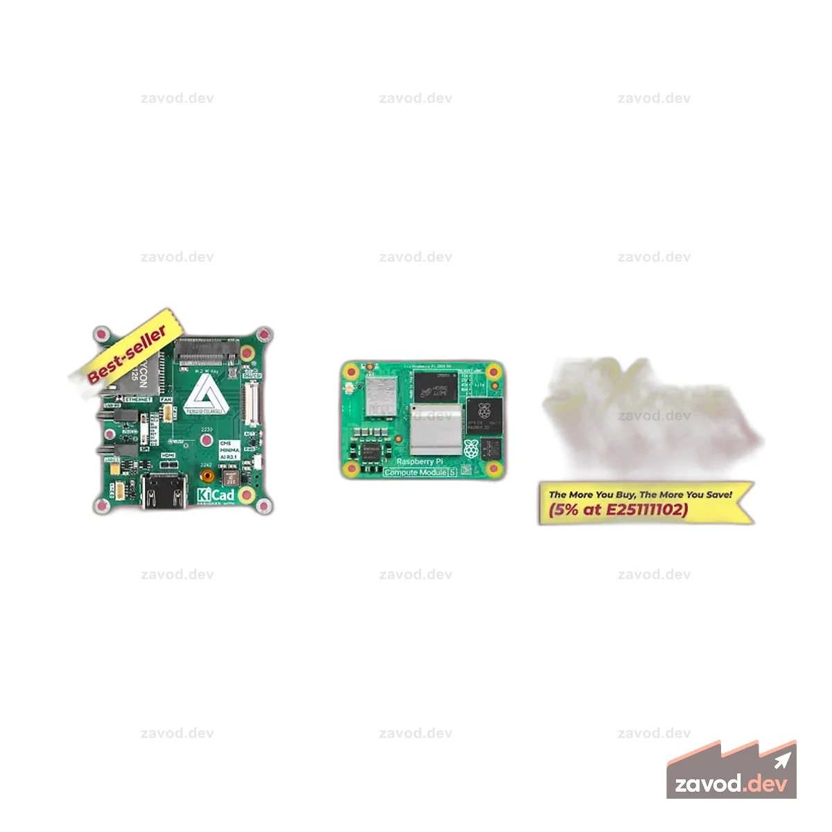 CM5 MINIMA и вычислительный модуль Raspberry Pi 5 — компактная несущая плата для вычислительного модуля Raspberry Pi 5, M.2 Hailo AI/SSD, CSI/DSIGigabit Ethernet, HDMI, USB-C PD