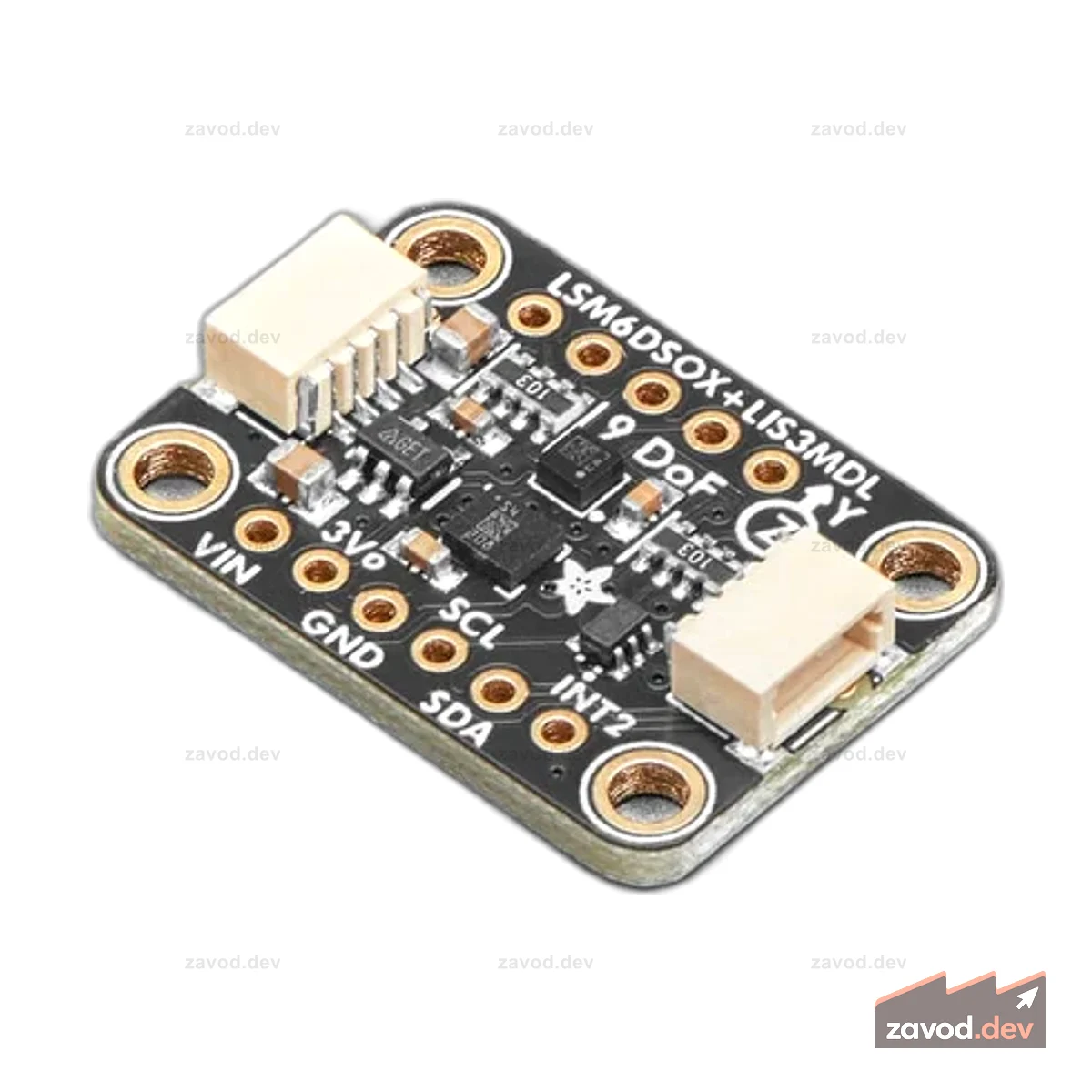 Adafruit LSM6DSOX + LIS3MDL Precision 9 DoF IMU - STEMMA QT / Qwiic
