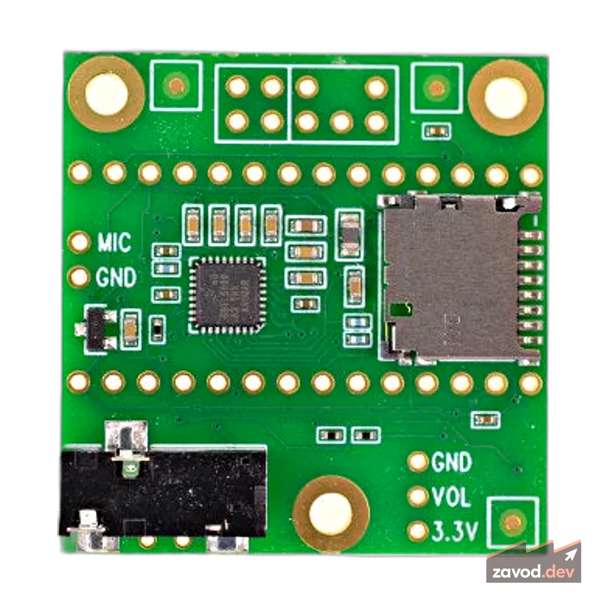 Плата аудиоадаптера для Teensy 4.0