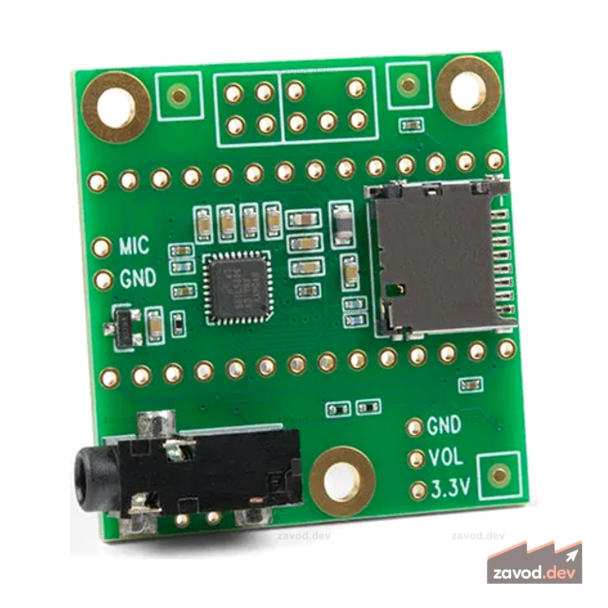 Аудиощит Teensy 4 (версия D)