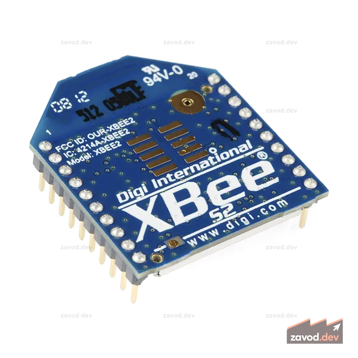 Антенна XBee для печатной платы, 2 мВт — серия 2 (ZigBee Mesh) (Снято с производства)