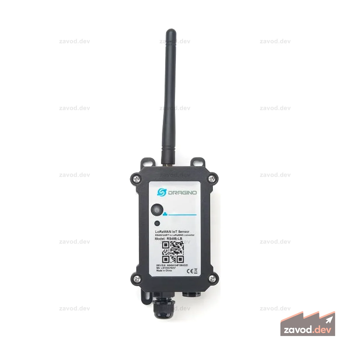 Dragino RS485-LB-EU868-16 Wasserdichter RS485/UART-zu-LoRaWAN-конвертер